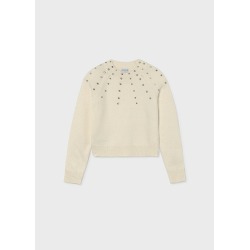 Jersey apliques strass chica mayoral