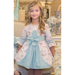 Vestido M/L estampado flores