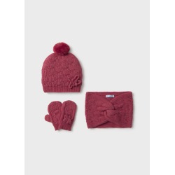 Conjunto gorro braga tricot...
