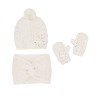 Conjunto gorro braga tricot bebe niña mayoral