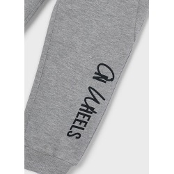Pantalón de chándal texto niño mayoral