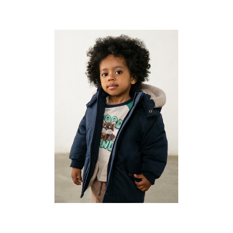 Parka capucha pelo bebe niño mayoral