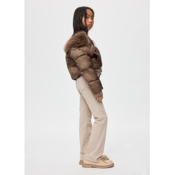 Chaquetón cropped pelo chica mayoral