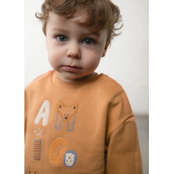 Sudadera animalitos bebé niño mayoral