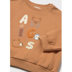 Sudadera animalitos bebé niño mayoral