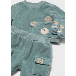 Chándal osito con calcetines bebe niño mayoral