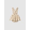 Conjunto 3 piezas falda bebe mayoral