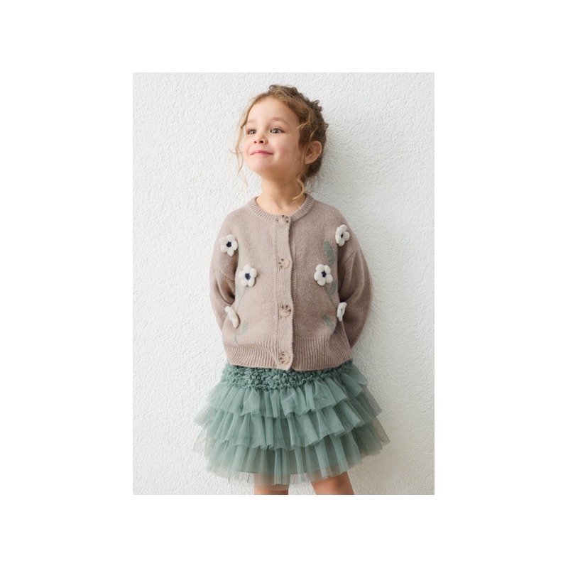 Rebeca tricot flores niña mayoral