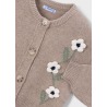 Rebeca tricot flores niña mayoral
