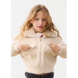 Sudadera cremallera tricot...