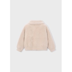 Sudadera cremallera tricot niña mayoral