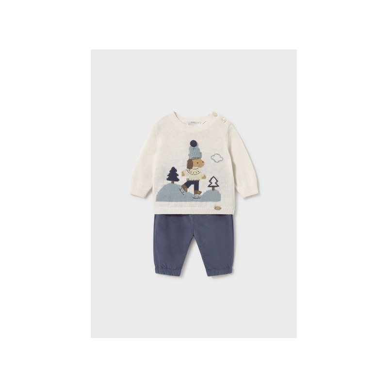Conjunto pantalon y jersey bebe niño mayoral