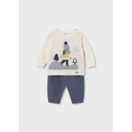 Conjunto pantalon y jersey bebe niño mayoral
