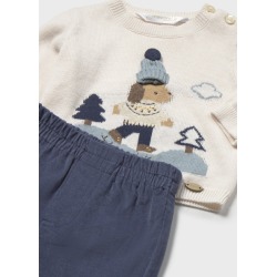 Conjunto pantalon y jersey bebe niño mayoral