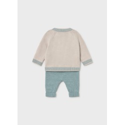 Conjunto pantalón y jersey osito bebe niño mayoral