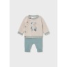 Conjunto pantalón y jersey osito bebe niño mayoral