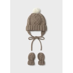 Conjunto gorro y manoplas...