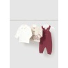 Conjunto 3 piezas peto tricot bebe niño mayoral
