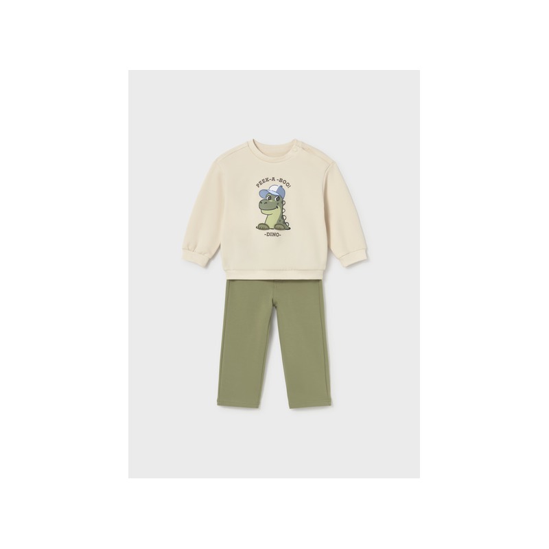 Conjunto pantalón y sudadera bebé niño mayoral