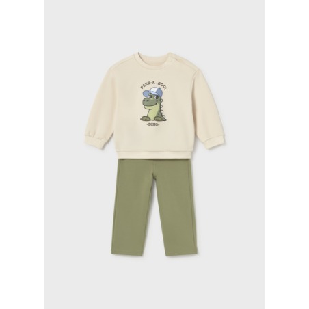 Conjunto pantalón y sudadera bebé niño mayoral