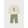 Conjunto pantalón y sudadera bebé niño mayoral