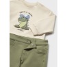 Conjunto pantalón y sudadera bebé niño mayoral
