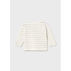 Camiseta rayas coche bebé niño mayoral