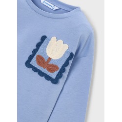 Camiseta bolsillo niña mayoral
