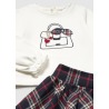 Conjunto falda cuadros bebe niña mayoral