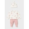 Conjunto 3 piezas polaina bebe mayoral