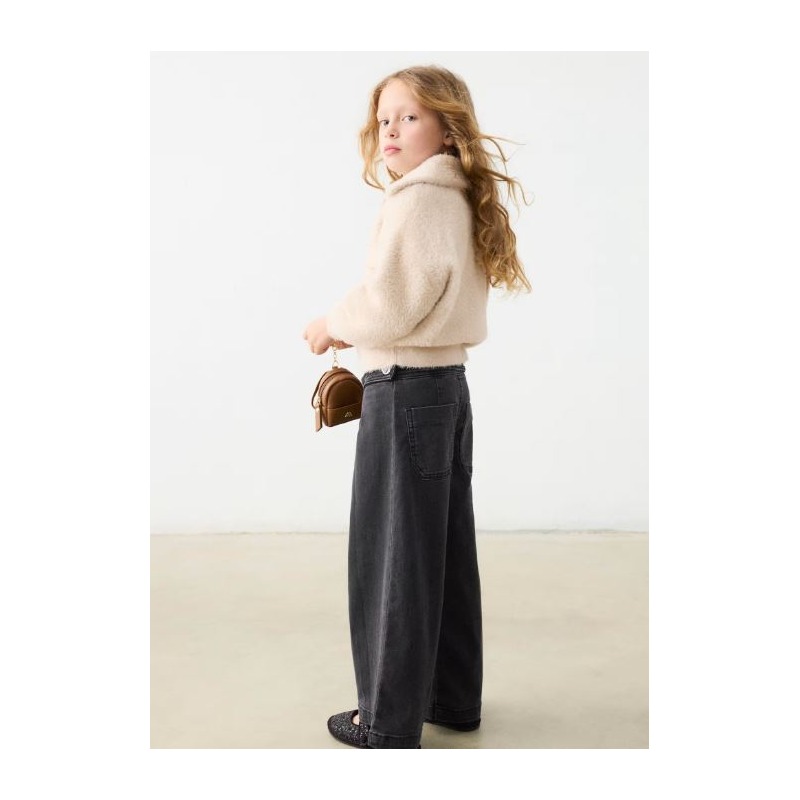 Pantalón vaquero wide leg niña mayoral