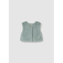 Conjunto 3 piezas chaleco bebé niña mayoral