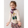 Camiseta con pañuelo niña mayoral