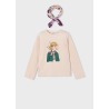 Camiseta con pañuelo niña mayoral