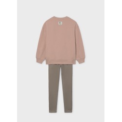 Conjunto legging y sudadera chica mayoral