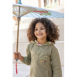 Vestido capucha chic niña babybol