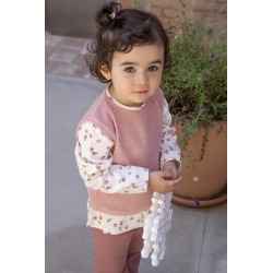 Conjunto estampado flores bebe niña babybol