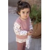 Conjunto estampado flores bebe niña babybol