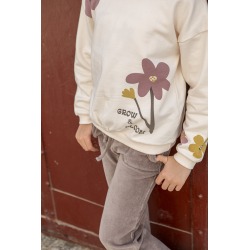 Conjunto flores niña babybol