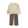 Conjunto flores niña babybol