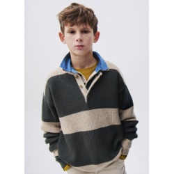 Jersey cuello polo chico...