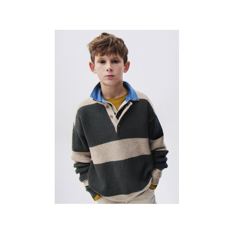 Jersey cuello polo chico mayoral