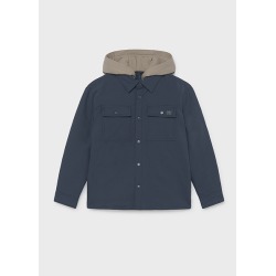 Sobrecamisa acolchada con capucha chico mayoral
