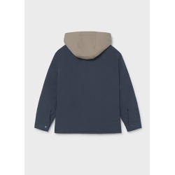 Sobrecamisa acolchada con capucha chico mayoral