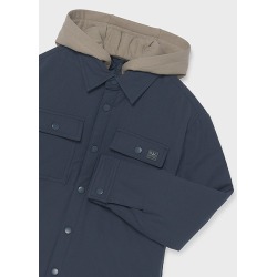 Sobrecamisa acolchada con capucha chico mayoral