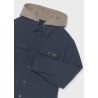 Sobrecamisa acolchada con capucha chico mayoral