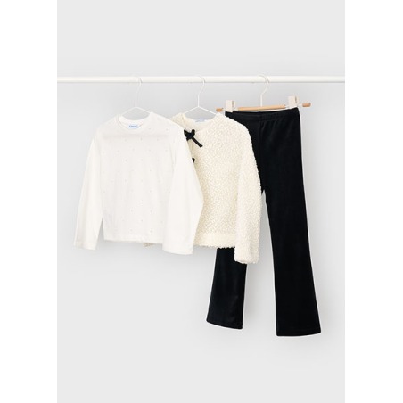 Conjunto 3 piezas rebeca niña mayoral