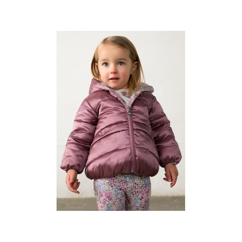 Chaquetón reversible bebé niña mayoral