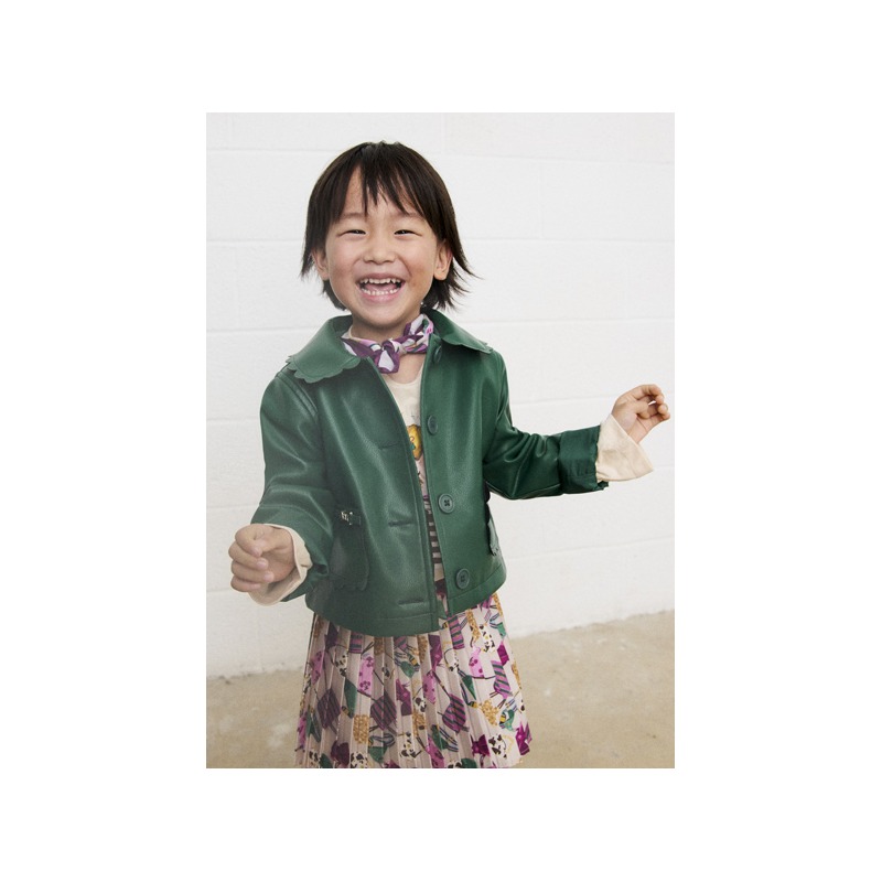 Chaqueta polipiel niña mayoral