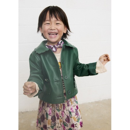 Chaqueta polipiel niña mayoral